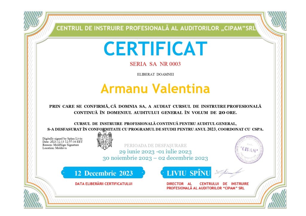Certificate 6